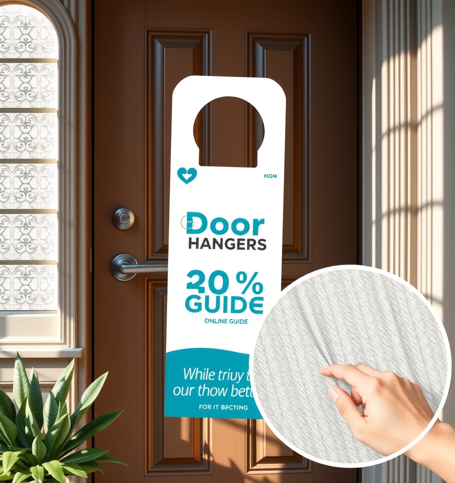 Quality check visual for Door Hangers Online Guide