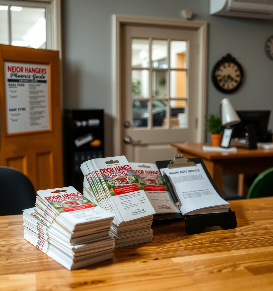Quality check visual for Door Hangers Phoenix Guide