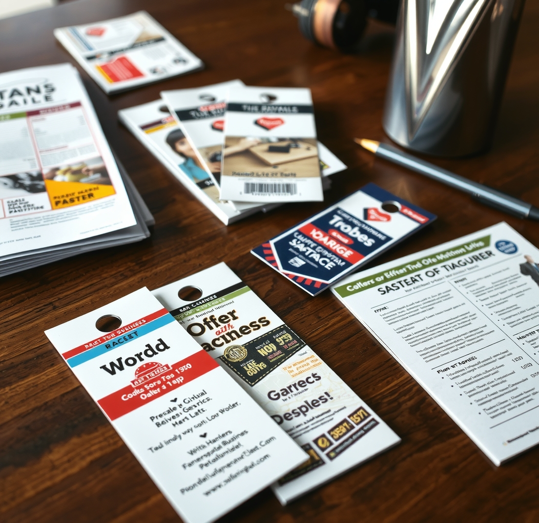 Preparation visual for Door Hangers Printing Guide