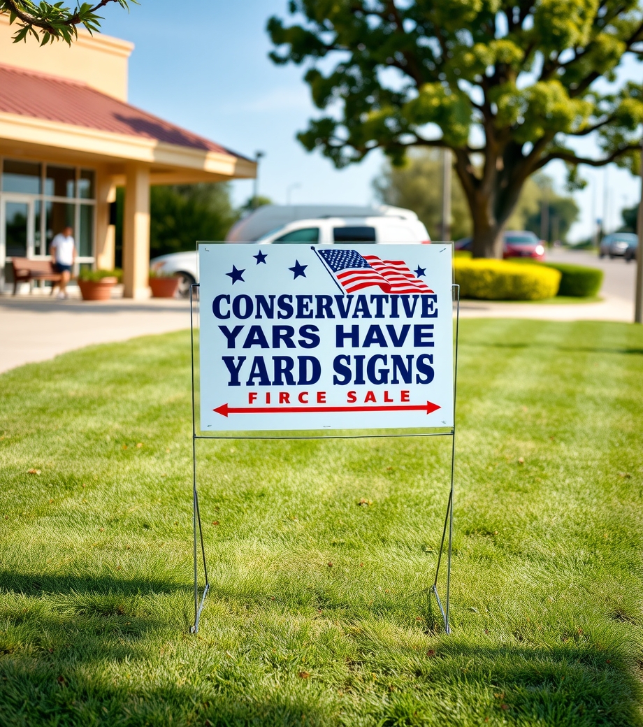 Evaluating the best Conservative Yard Signs Guide environment