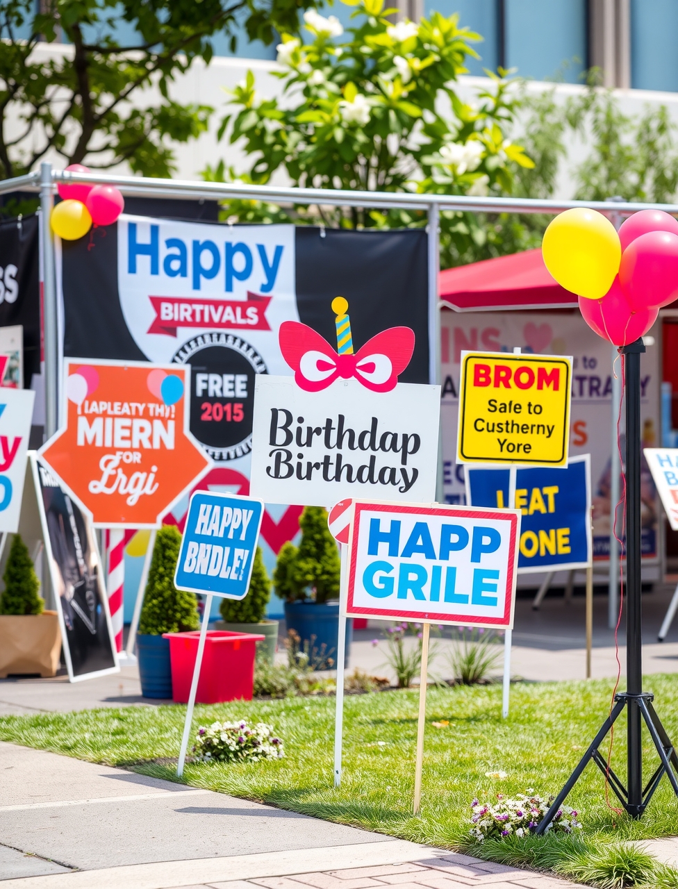 Evaluating the best Birthday Yard Signs Company Guide environment