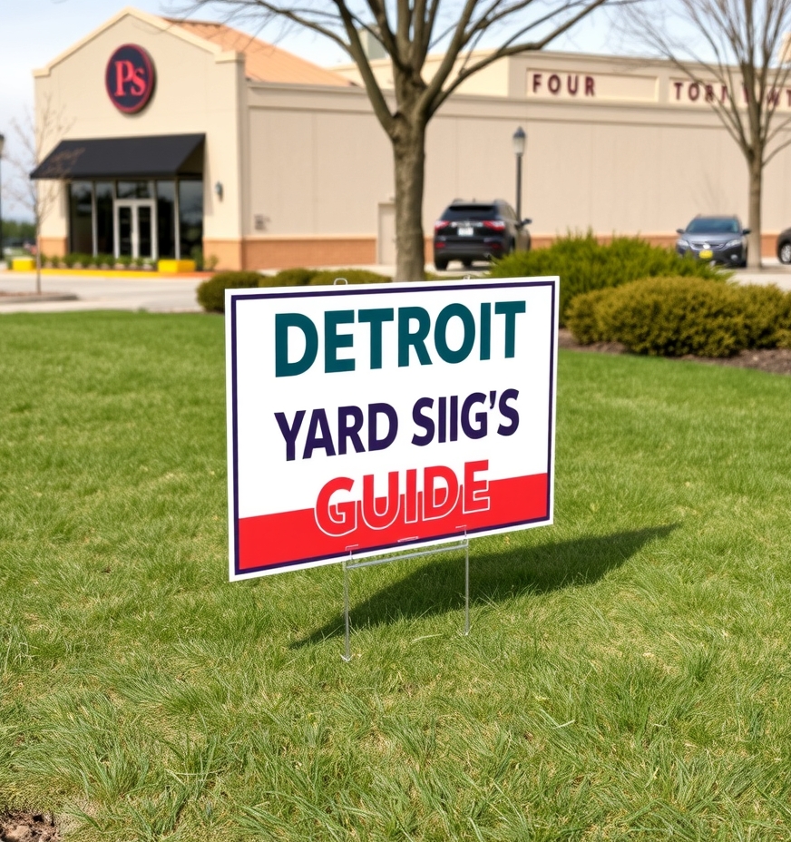 Checklist for Detroit Yard Signs Guide