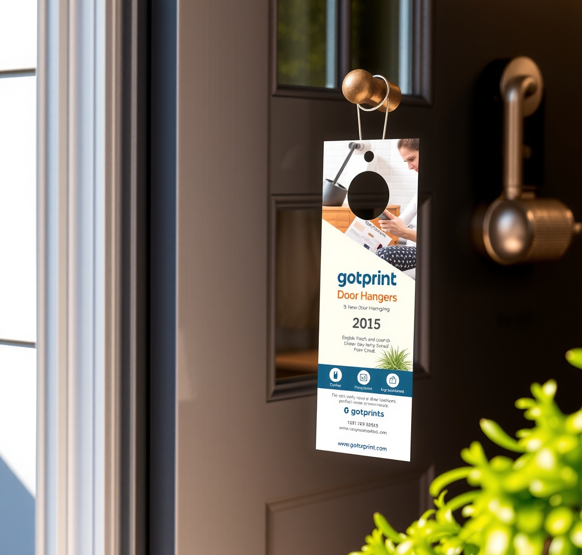 Quality check visual for Gotprint Door Hangers Guide