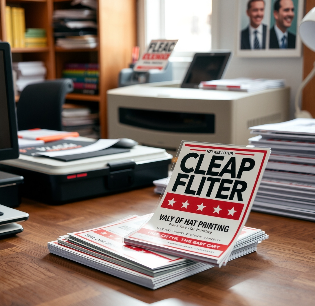 Preparation visual for Cheap Flyer Printing Atlanta