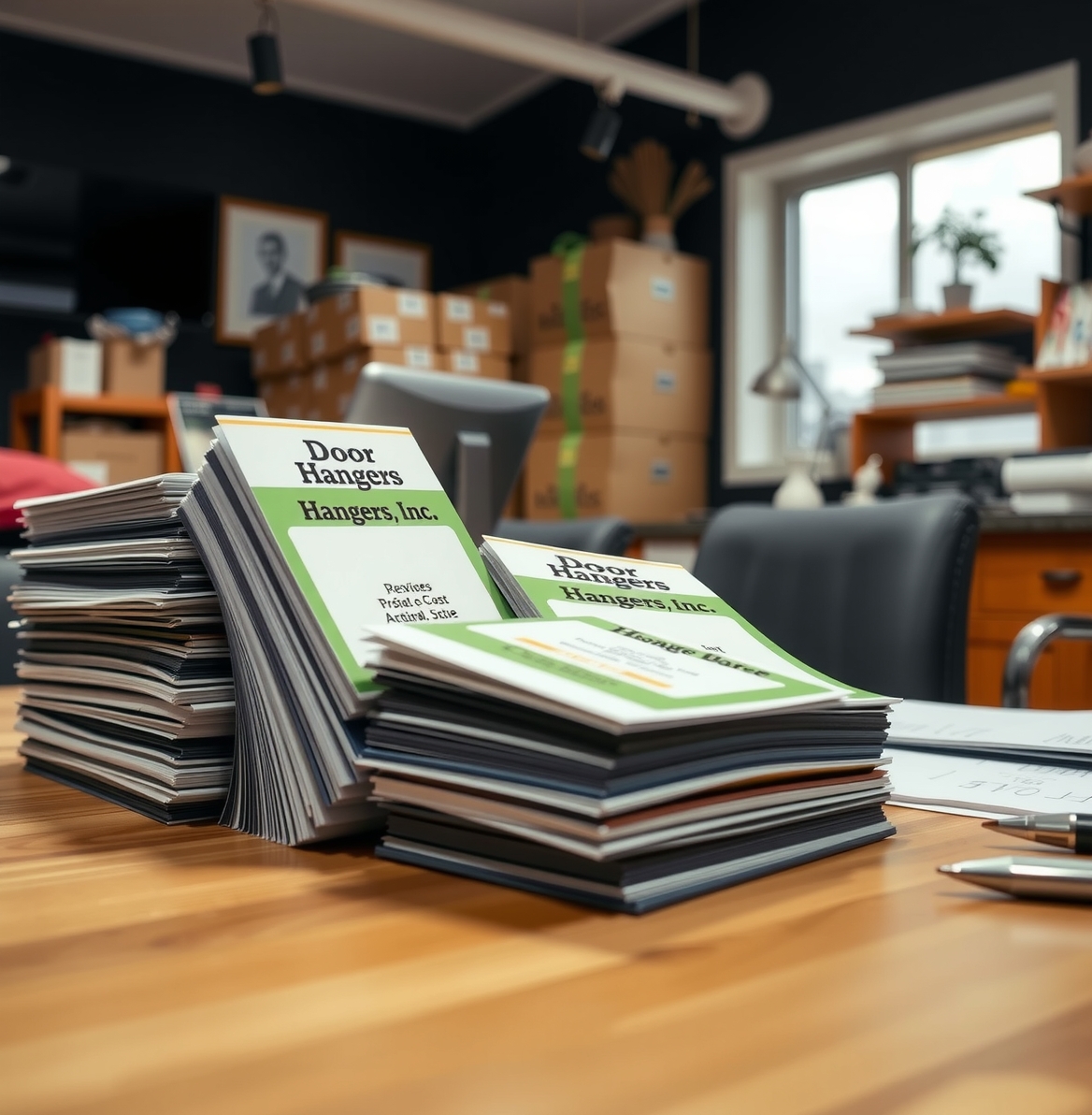 Preparation visual for Door Hangers Inc Guide