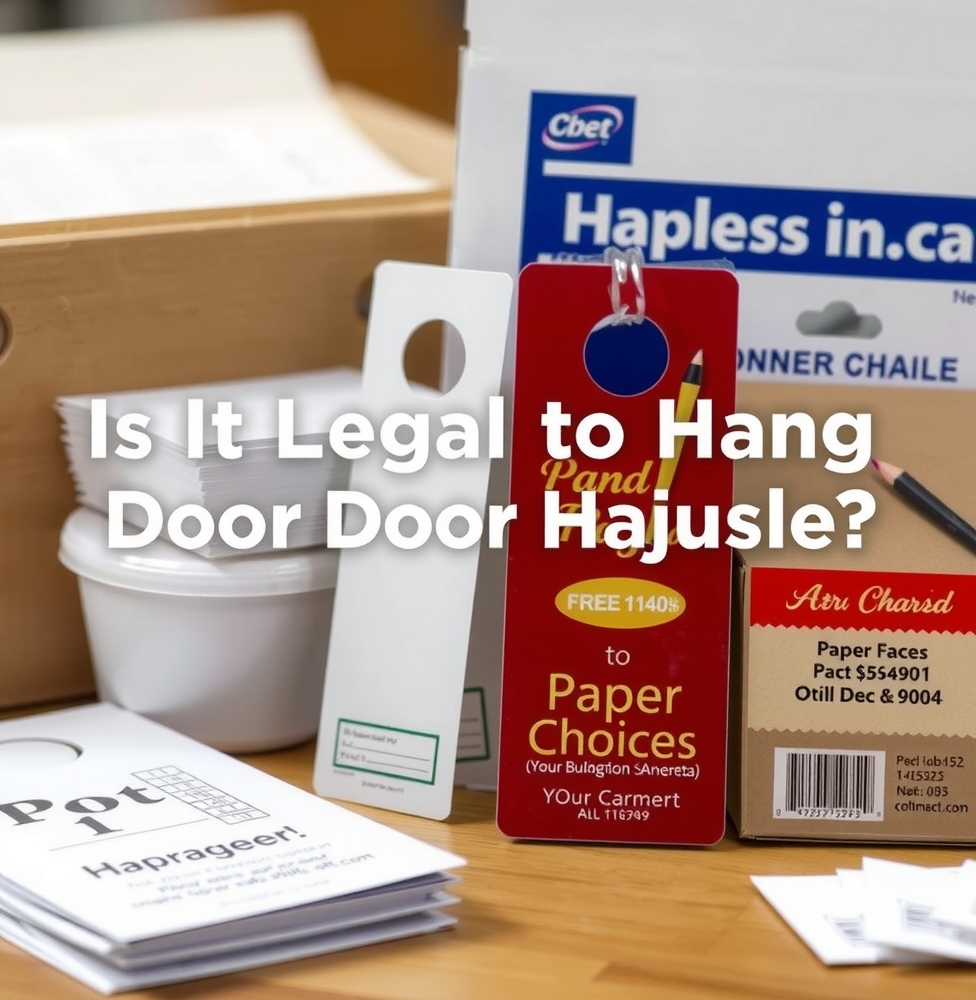 Is It Legal to Hang Door Hangers Guide hero image
