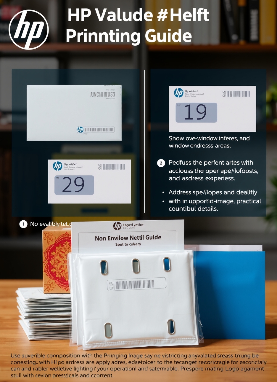Preparation visual for Hp Envelope Printing Guide