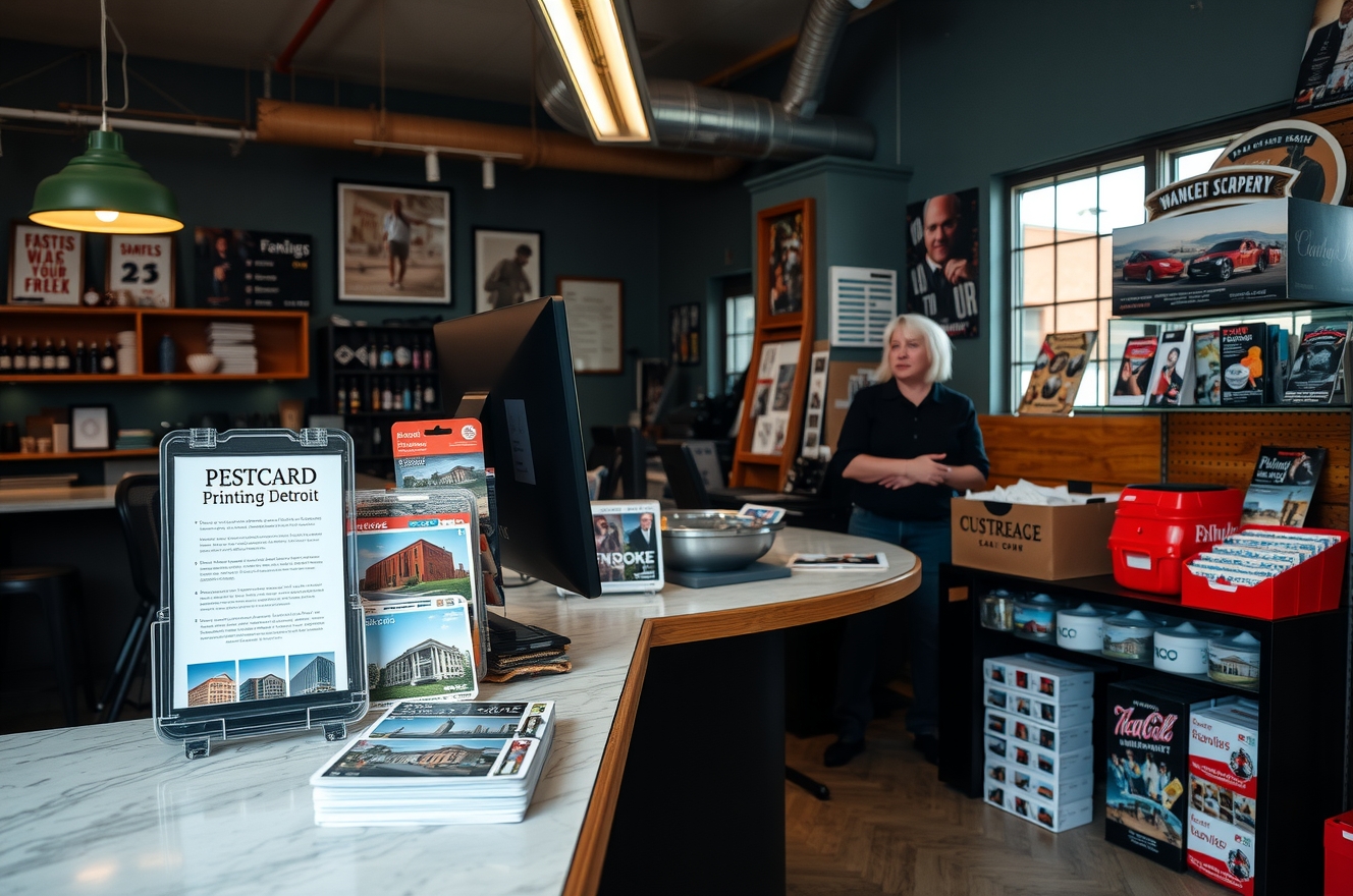 Checklist for Postcard Printing Detroit Guide