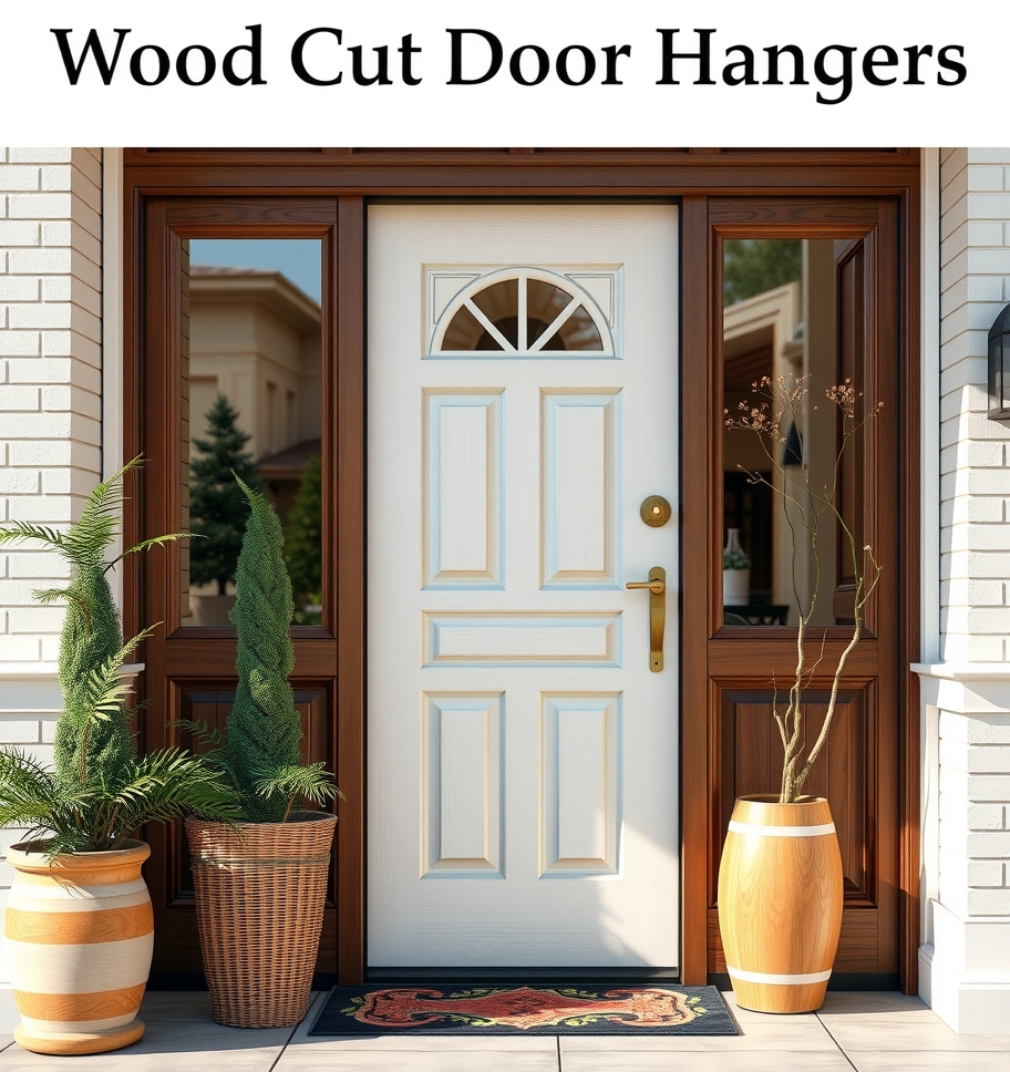 Preparation visual for Wood Cutout Door Hangers Guide