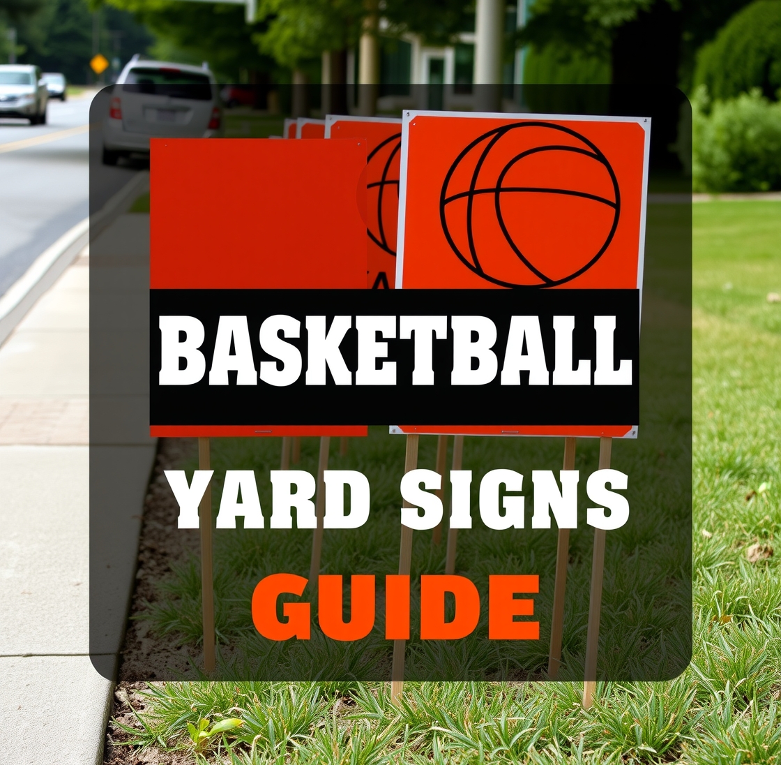 Basketball Yard Signs Guide