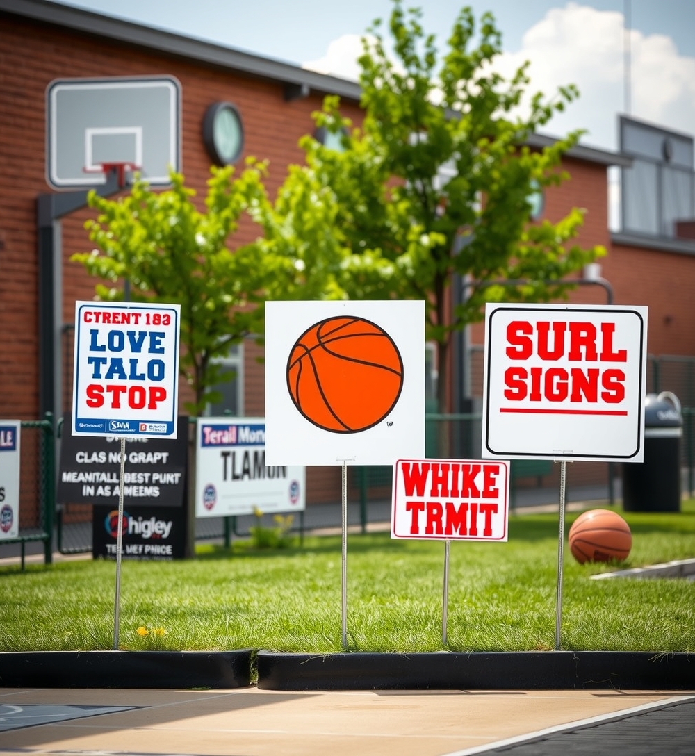 Evaluating the best Basketball Yard Signs Guide environment