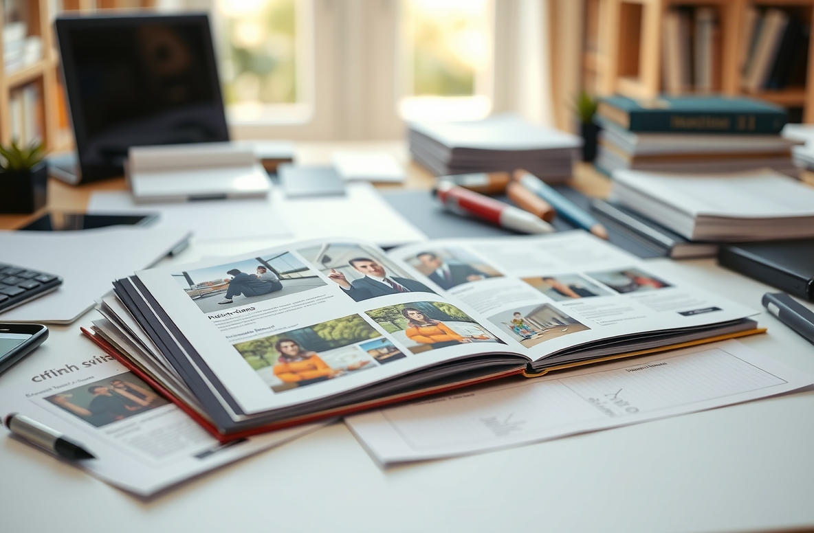 Quality check visual for Houston Brochure Printing Guide