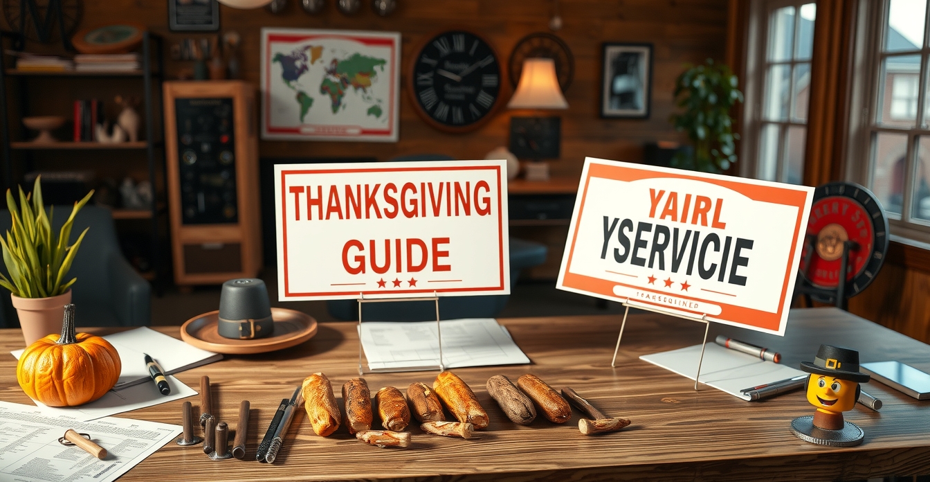 Quality check visual for Thanksgiving Yard Signs Guide