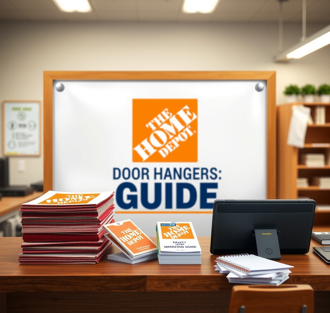 Preparation visual for Home Depot Door Hangers Guide