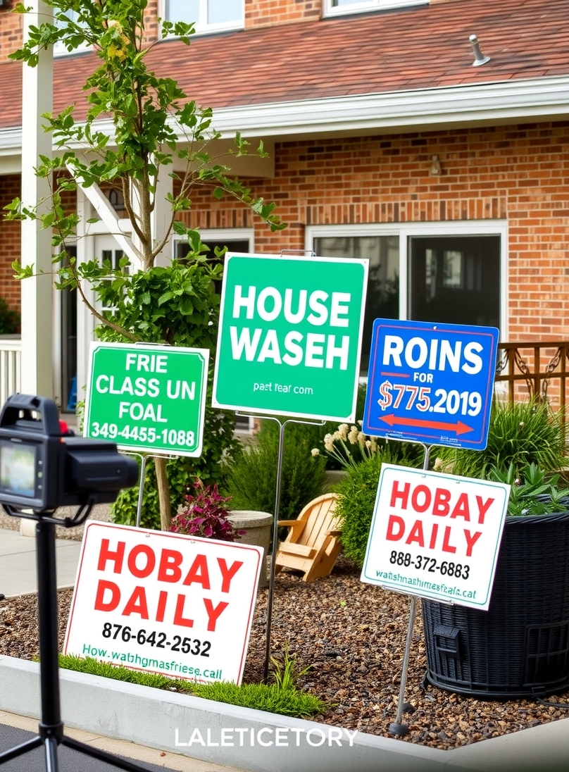 Evaluating the best House Washing Yard Signs Guide environment