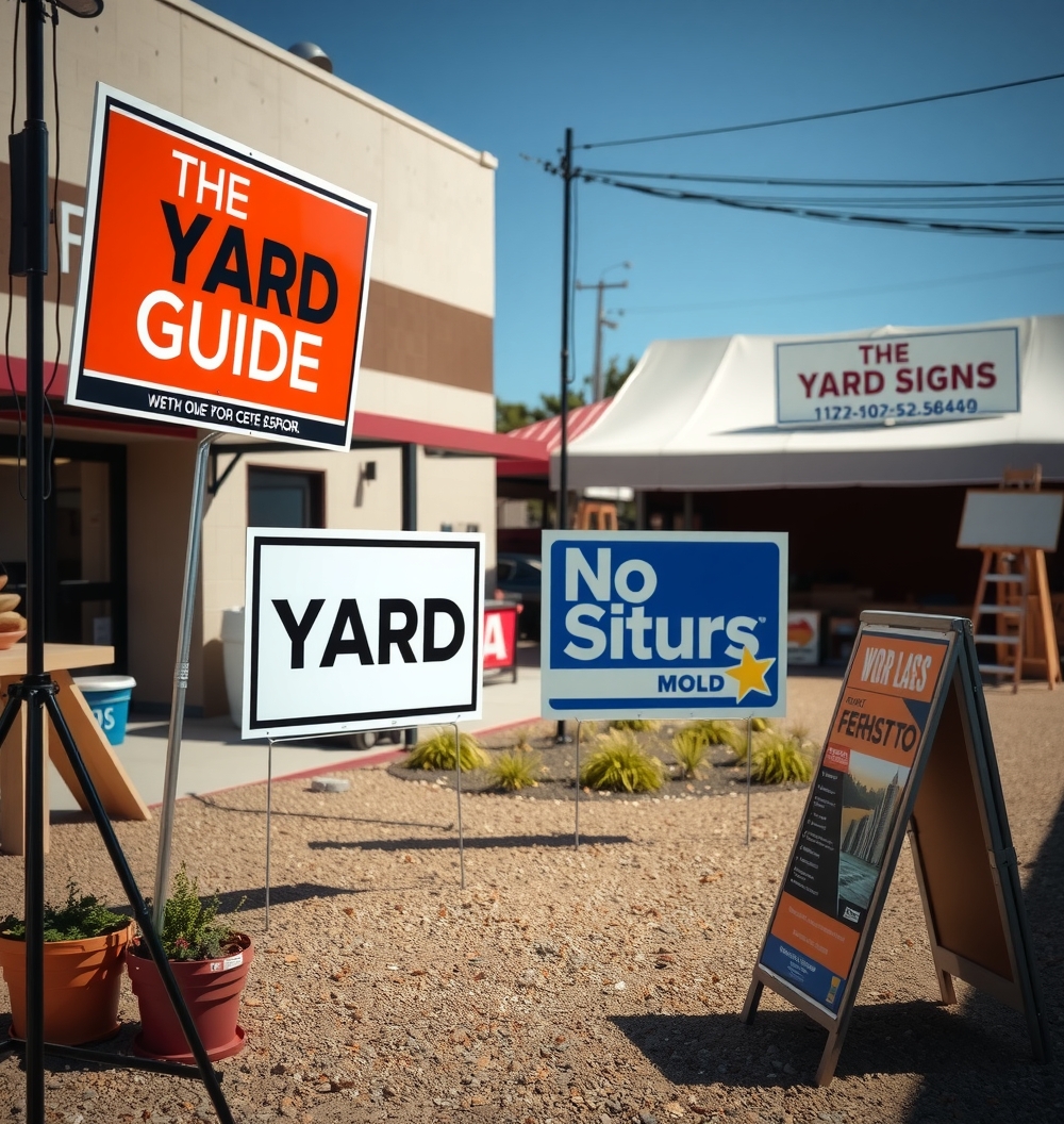Evaluating the best The Yard Signs Guide environment