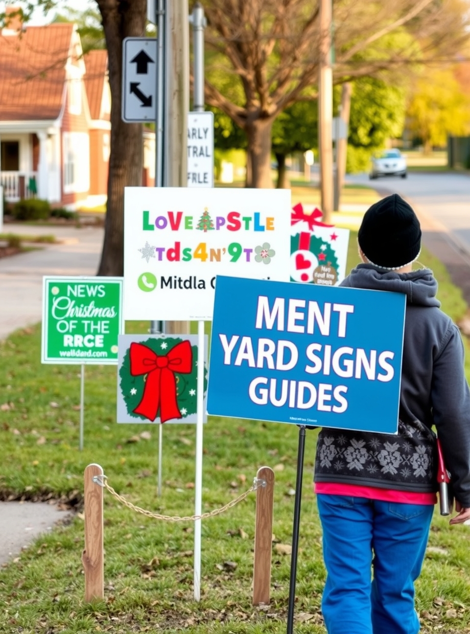 Christmas Metal Yard Signs Guide