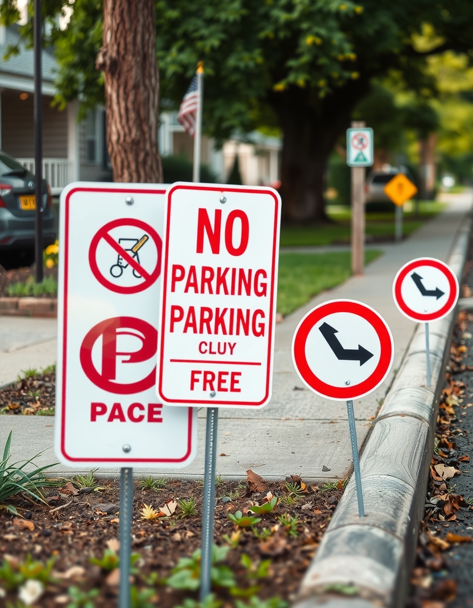 No Parking Yard Signs Guide