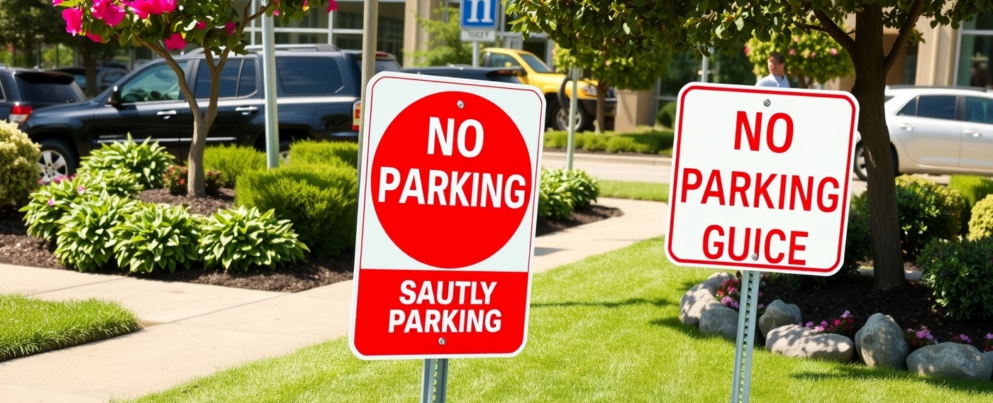 Checklist for No Parking Yard Signs Guide