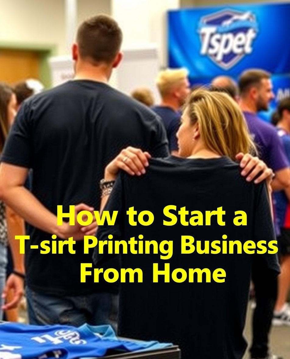 Checklist for How to Start a Tshirt Printing Business From Home