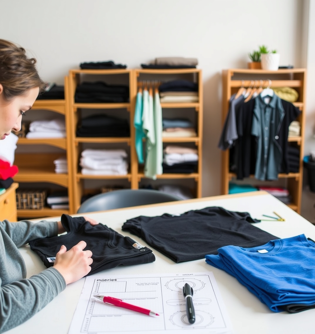 Quality check visual for How to Start a Tshirt Printing Business From Home