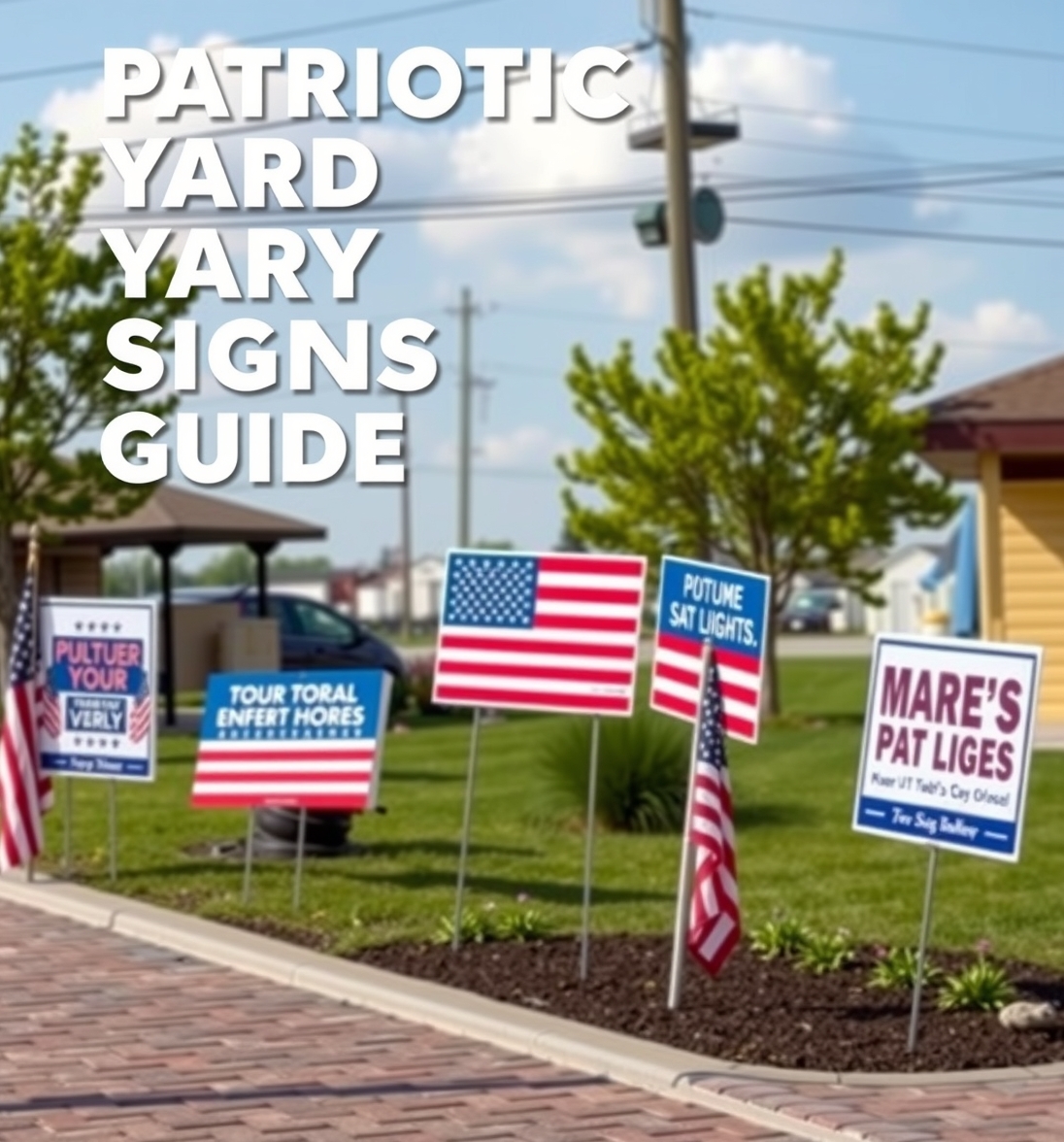 Evaluating the best Patriotic Yard Signs Guide environment