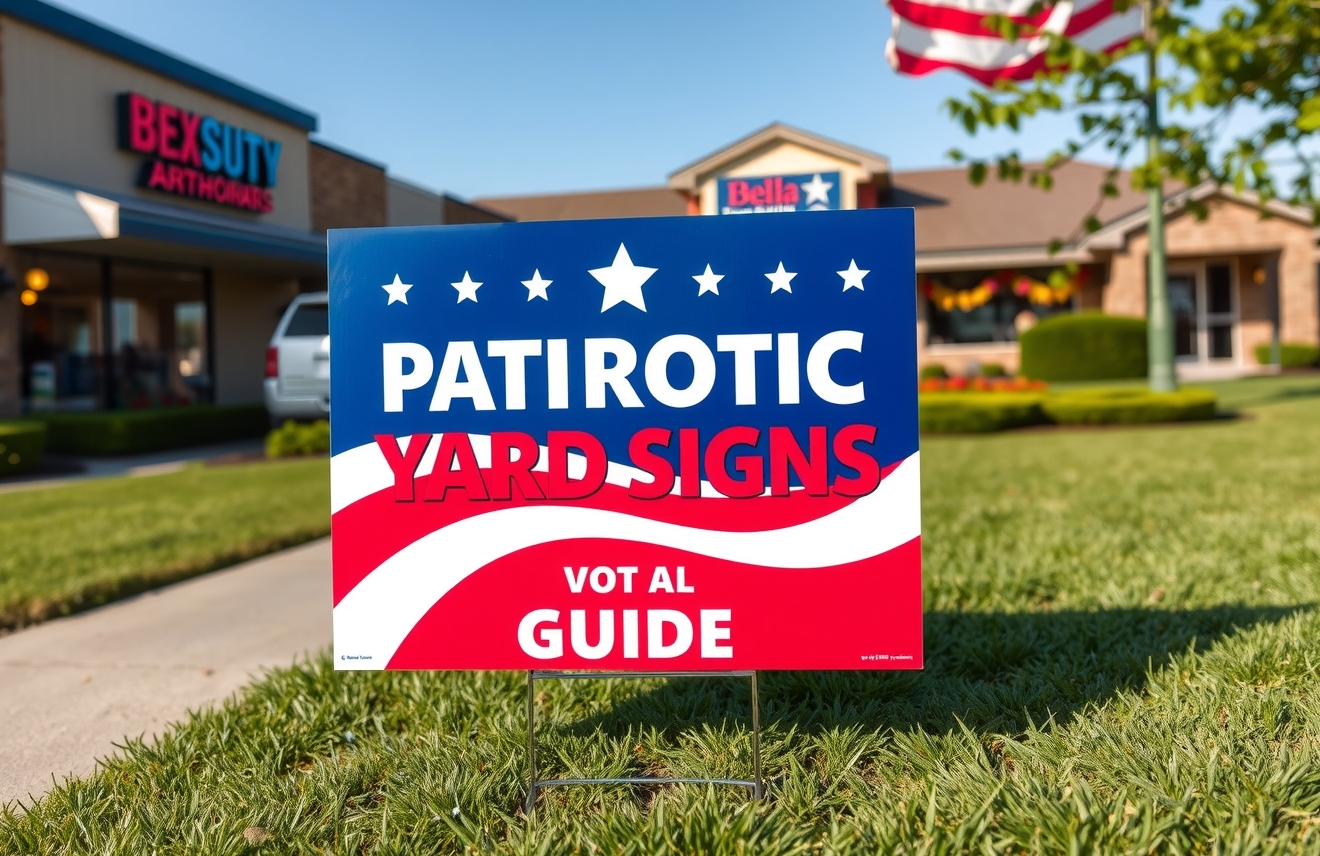 Checklist for Patriotic Yard Signs Guide