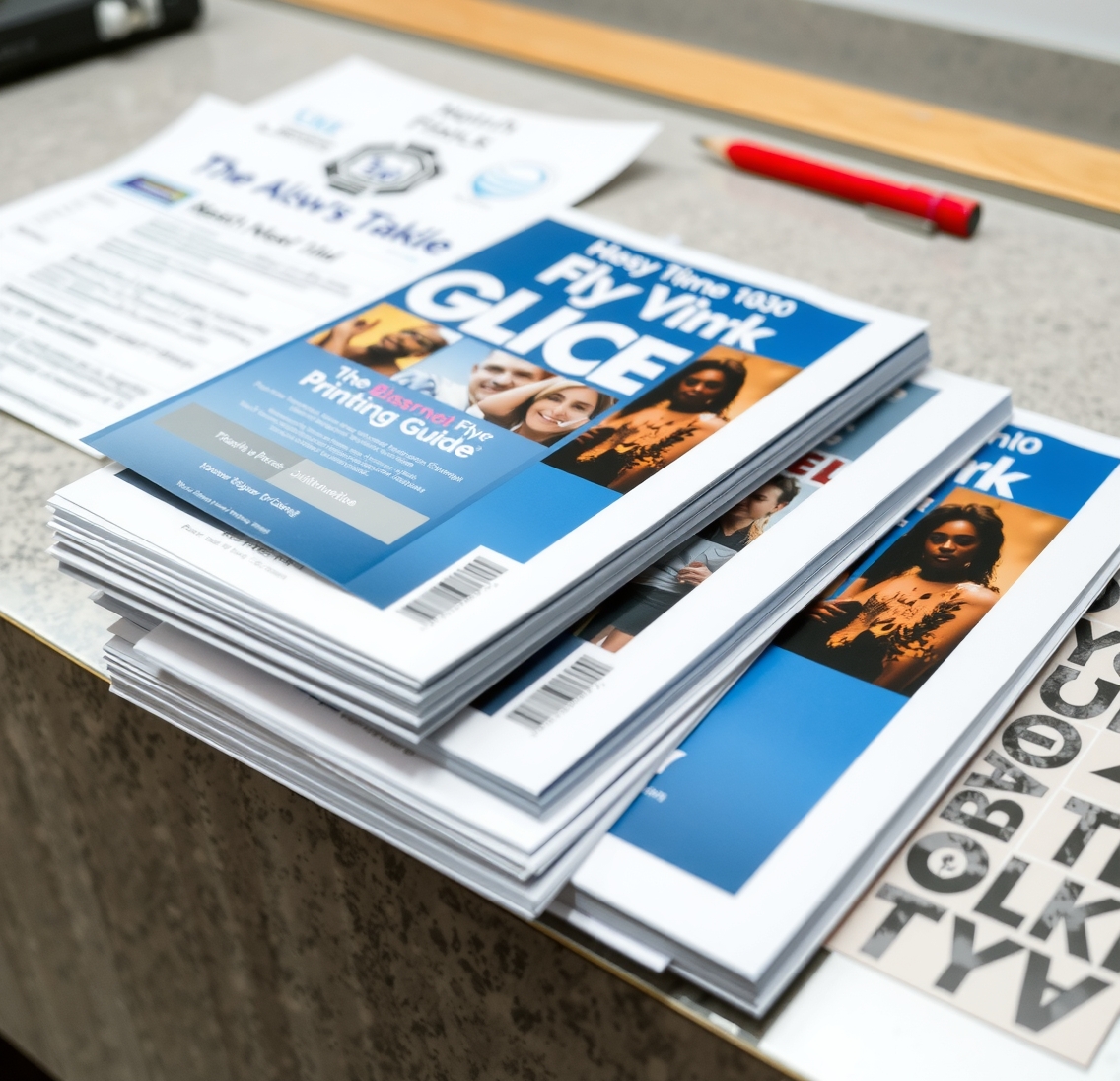 Checklist for Glossy Flyer Printing Guide