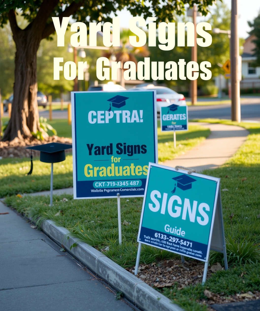 Yard Signs for Graduates Guide