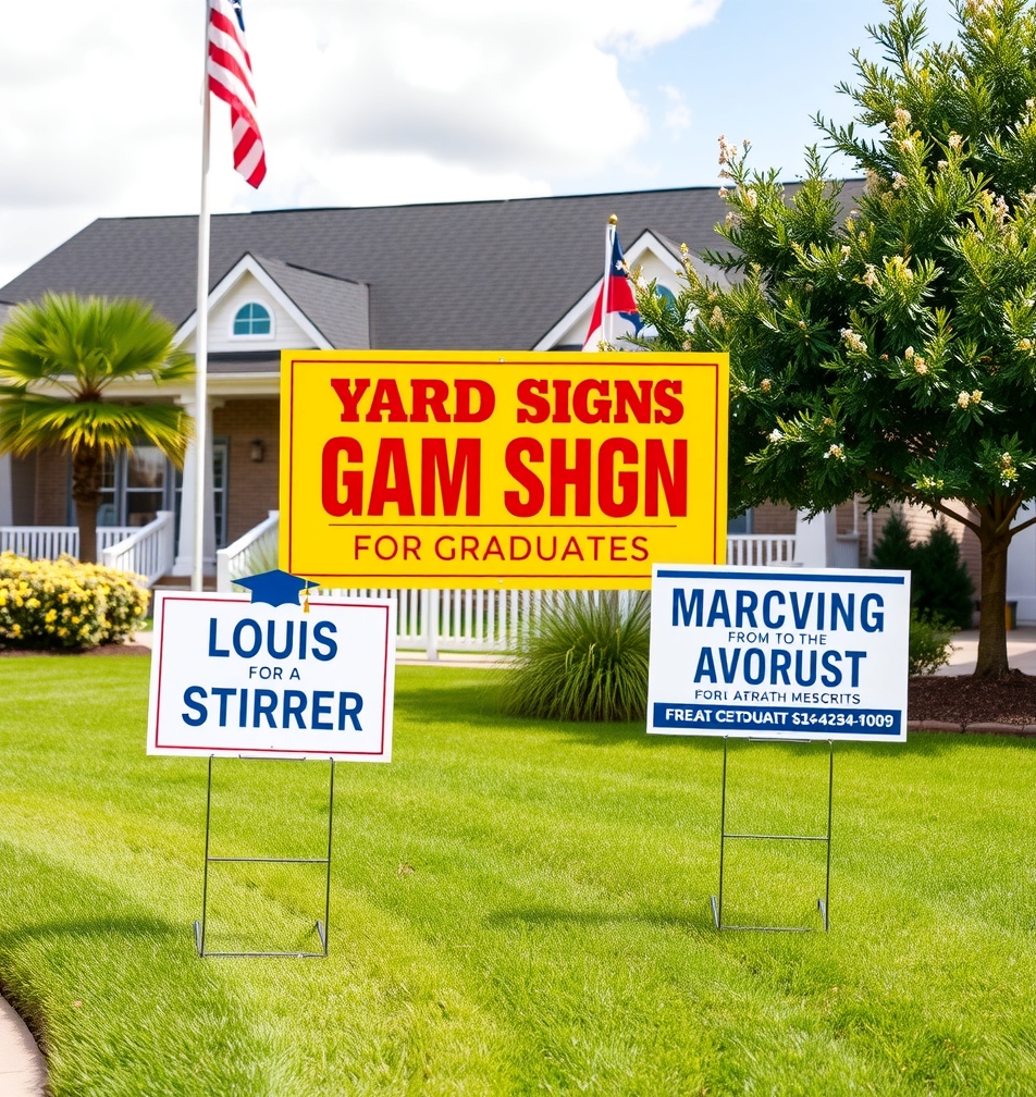 Evaluating the best Yard Signs for Graduates Guide environment