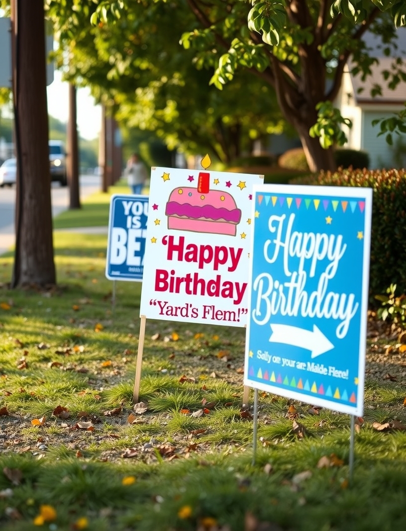 Happy Birthday Yard Signs Amazon Guide