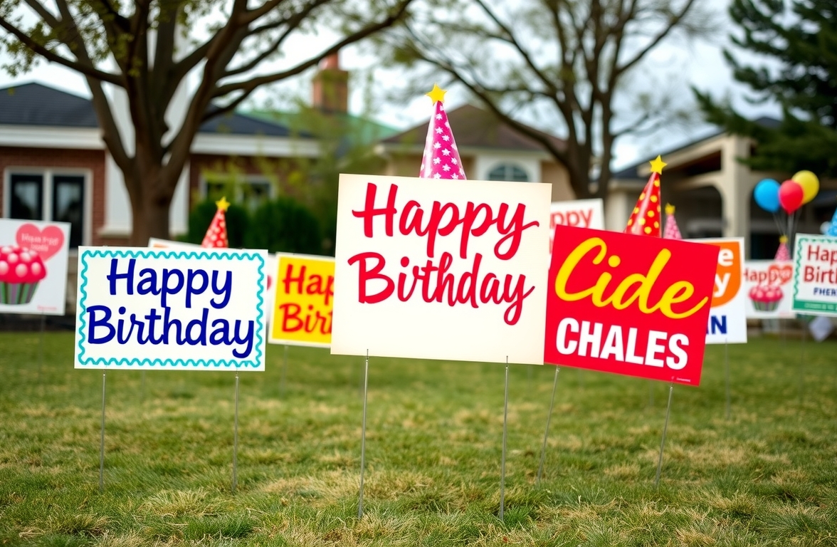 Evaluating the best Happy Birthday Yard Signs Amazon Guide environment