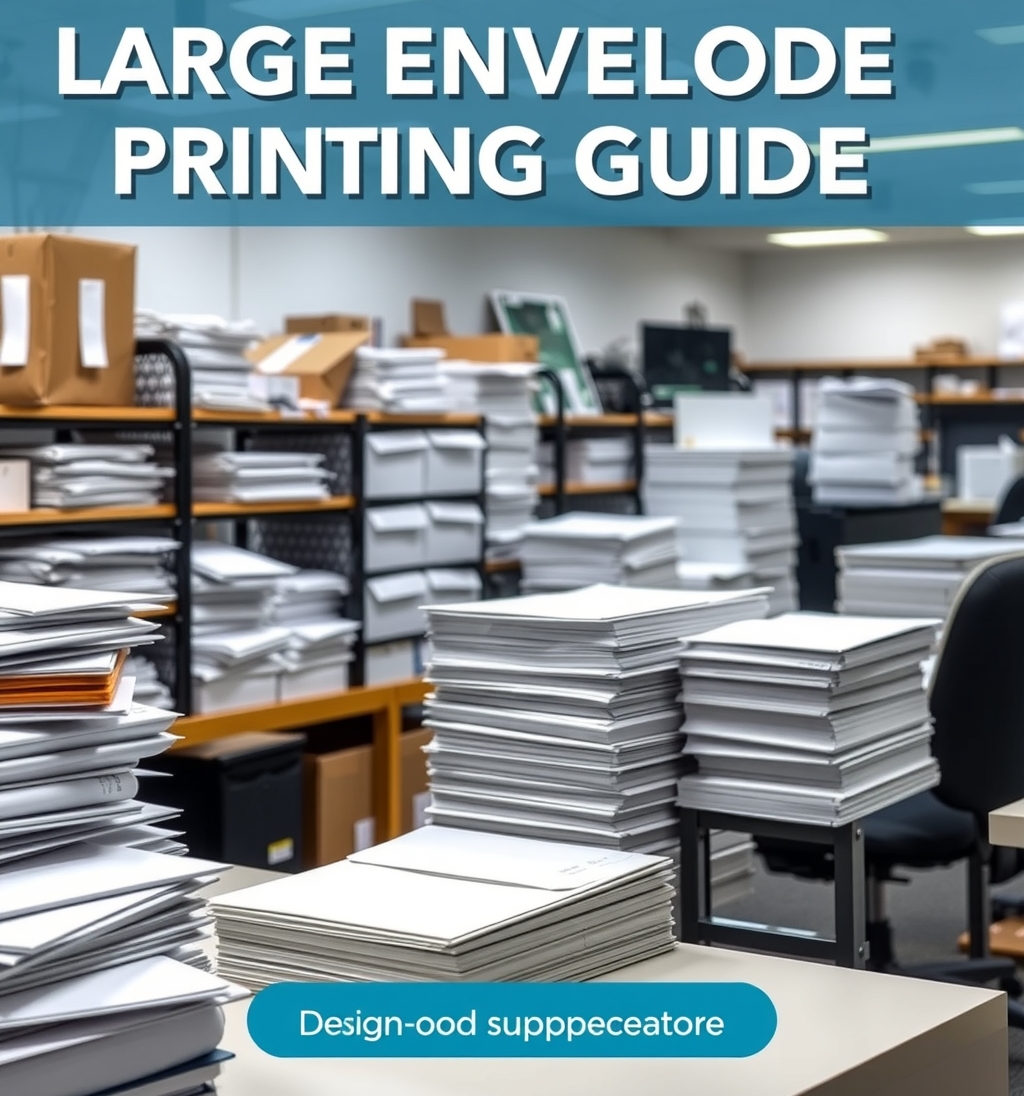 Checklist for Large Envelope Printing Guide