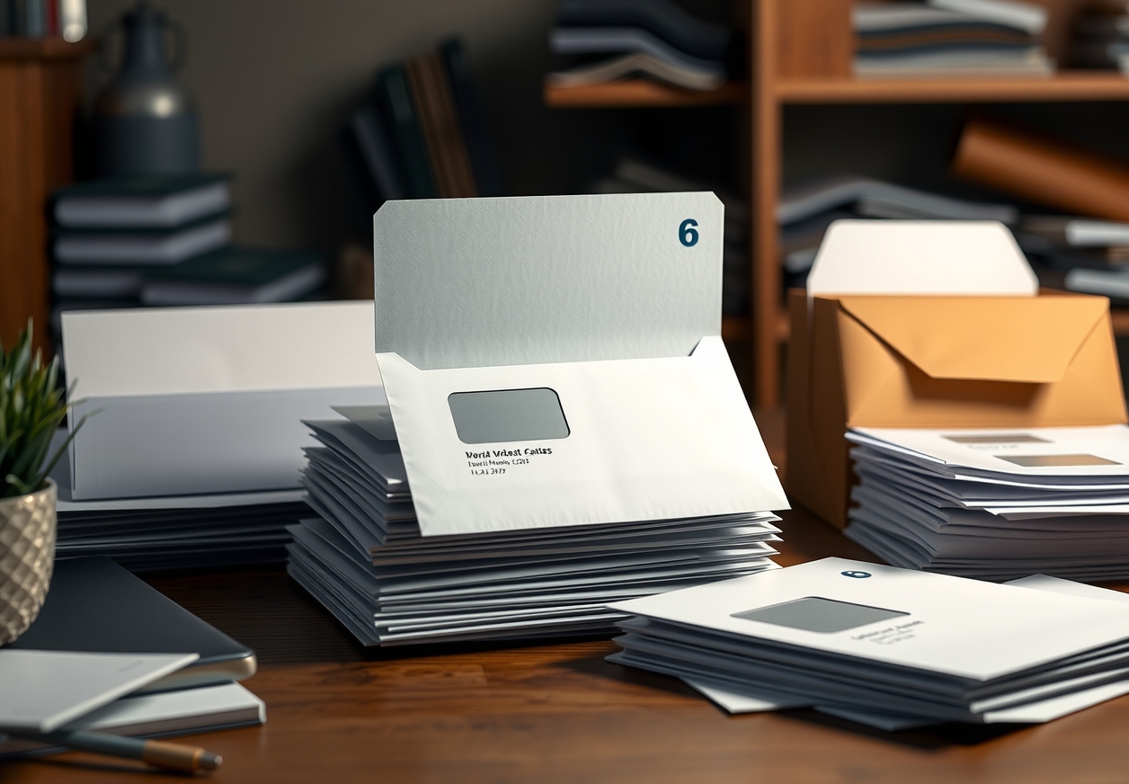 Preparation visual for Large Envelope Printing Guide