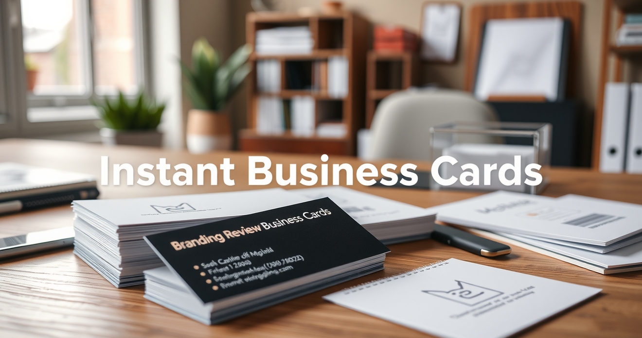 Instant Business Cards Printing Guide