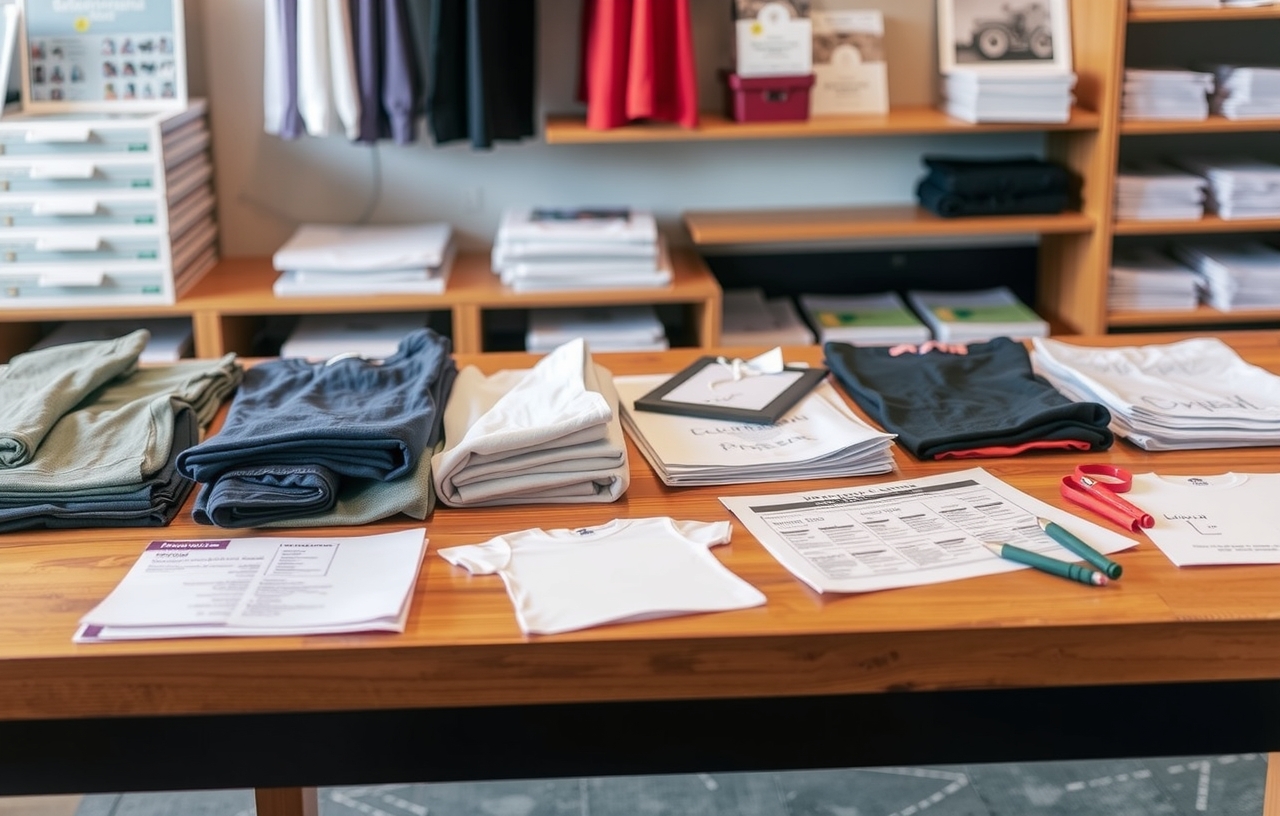 Preparation visual for Tshirt Printing Cincinnati Guide