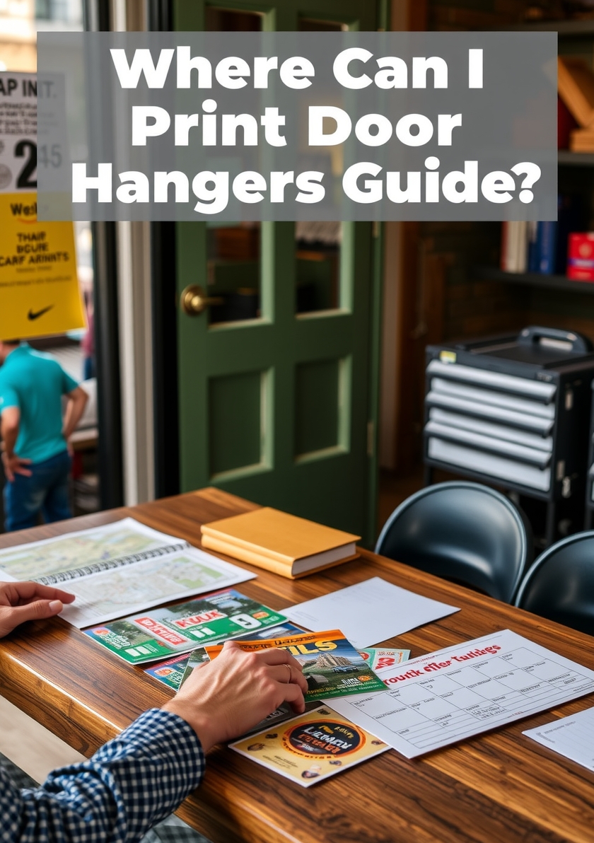 Where Can I Print Door Hangers Guide