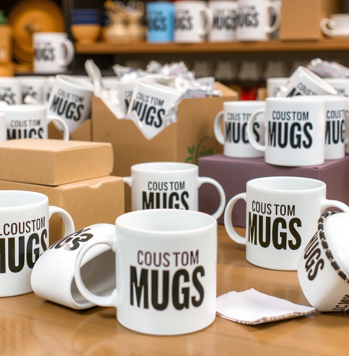 Quality check visual for Custom Mugs Bulk with Logo Guide