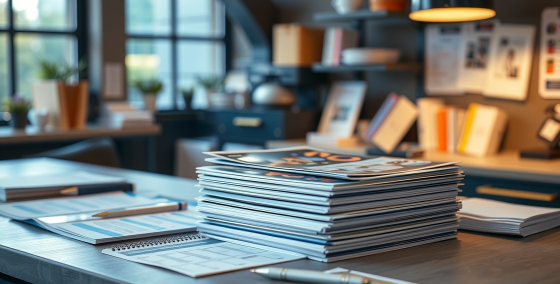 Preparation visual for Uk Flyer Printing Guide