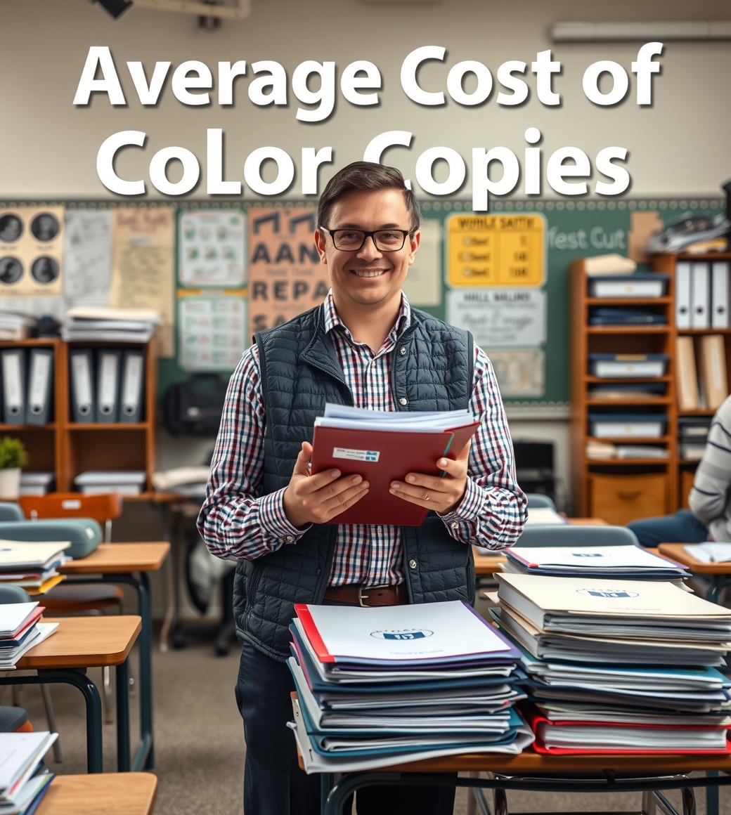 Average Cost of Color Copies