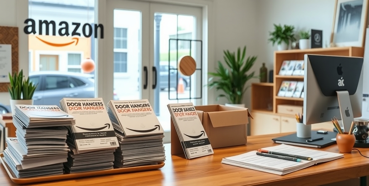 Preparation visual for Amazon Door Hangers Guide