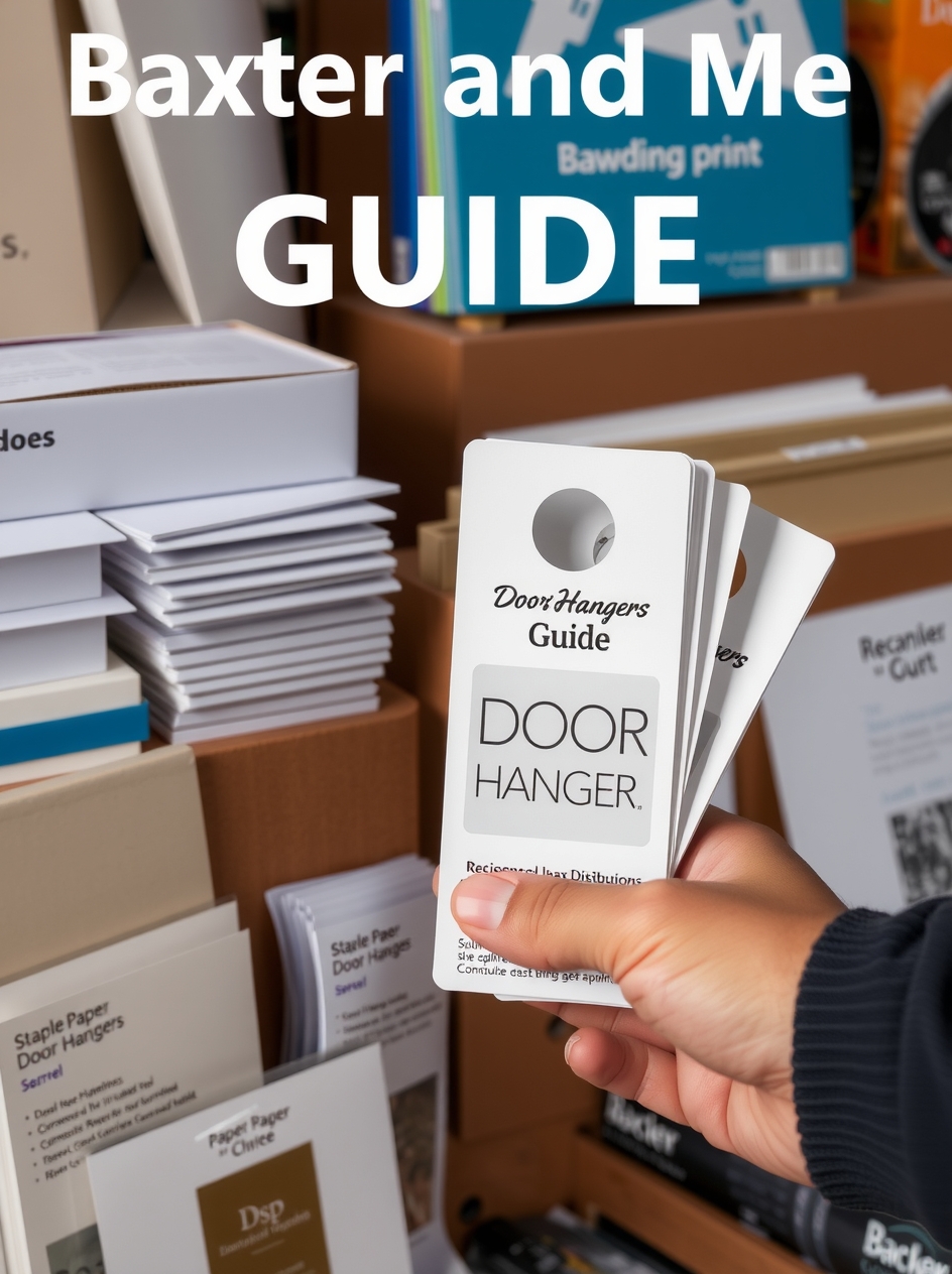Baxter and Me Door Hangers Guide