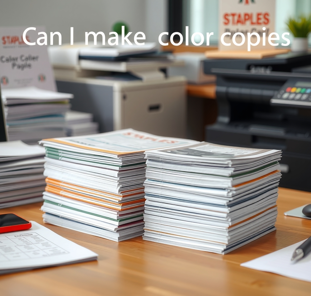 Preparation visual for Can I Make Color Copies at Staples Guide