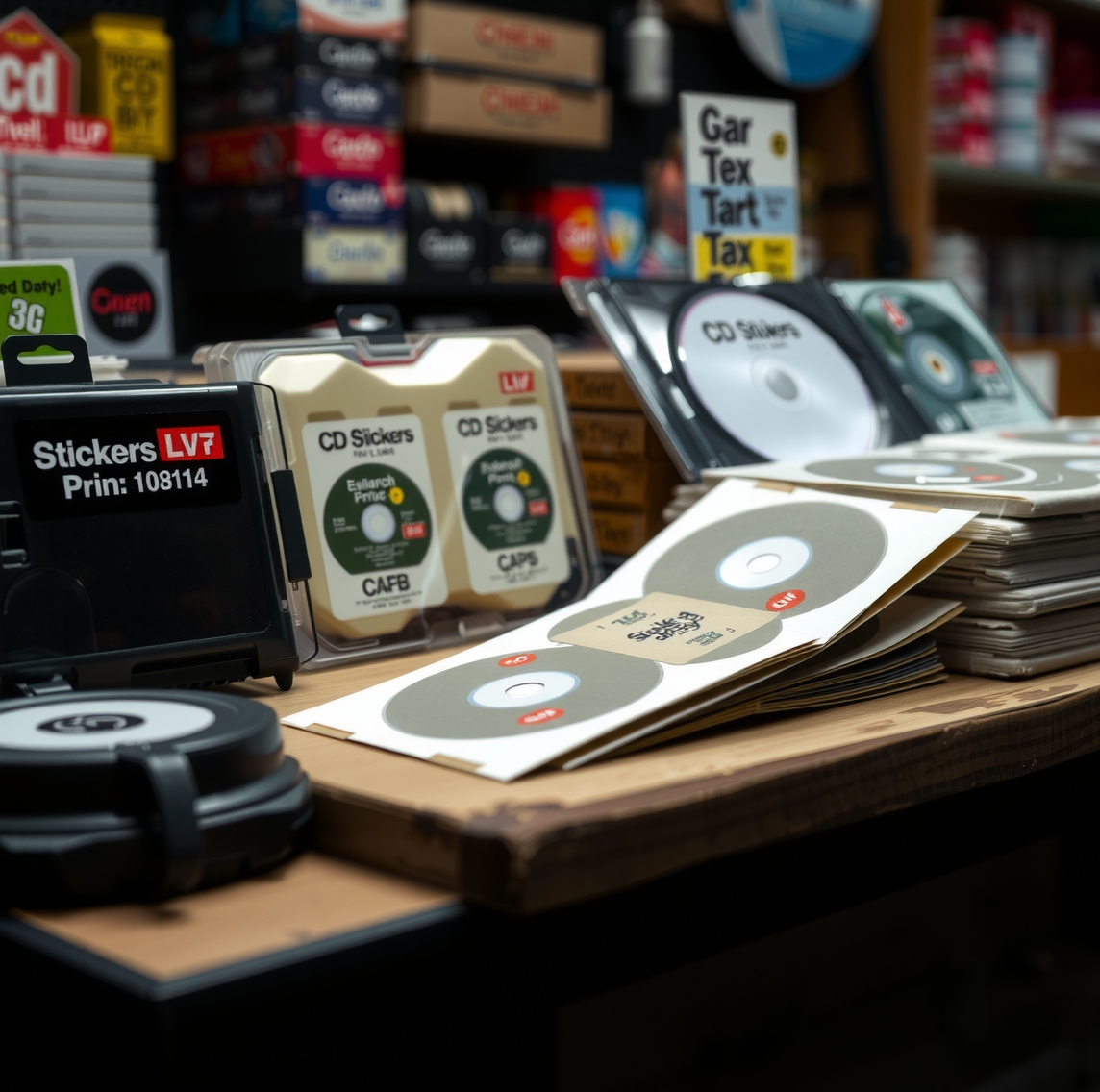 Checklist for Cd Stickers Printing Guide