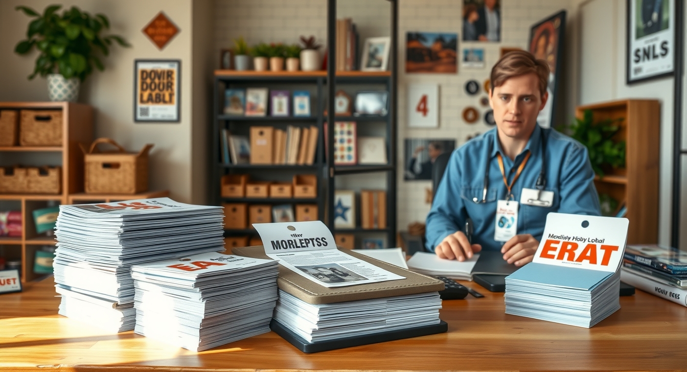 Quality check visual for Hobby Lobby Door Hangers Guide