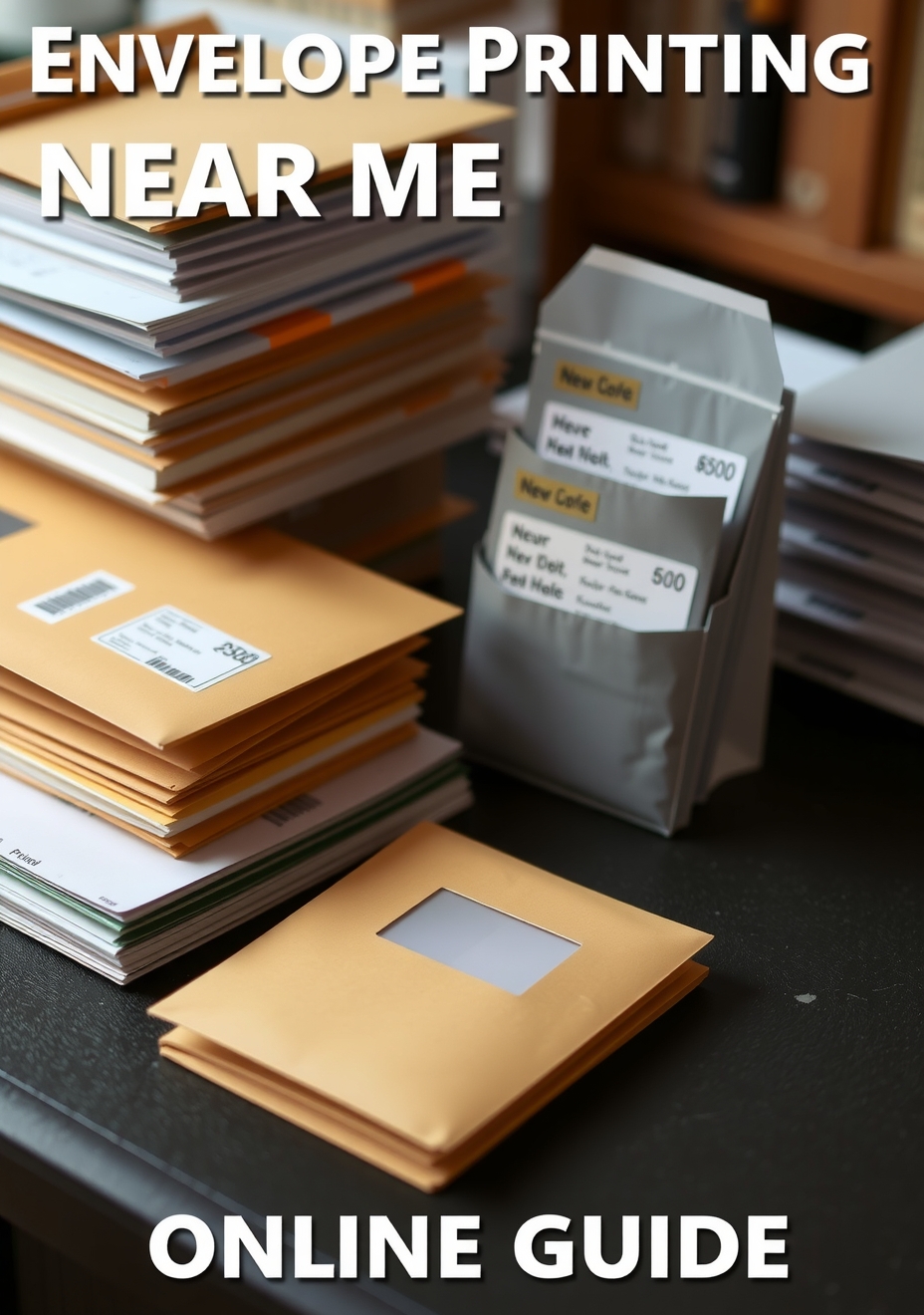 Preparation visual for Envelope Printing Near Me Online Guide
