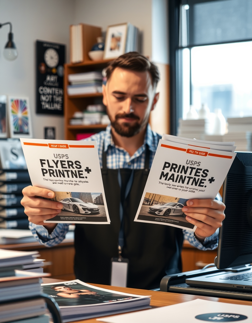 Checklist for Usps Flyer Printing Guide