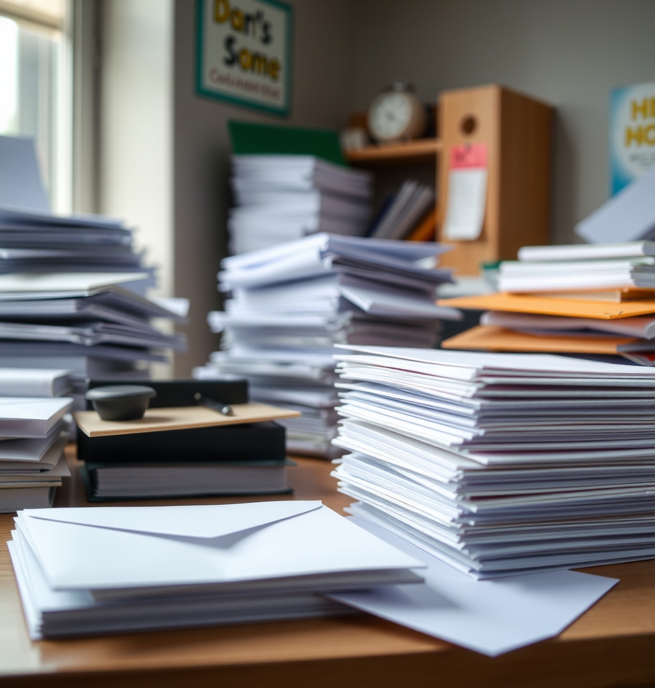 Quality check visual for Church Envelope Printing Guide