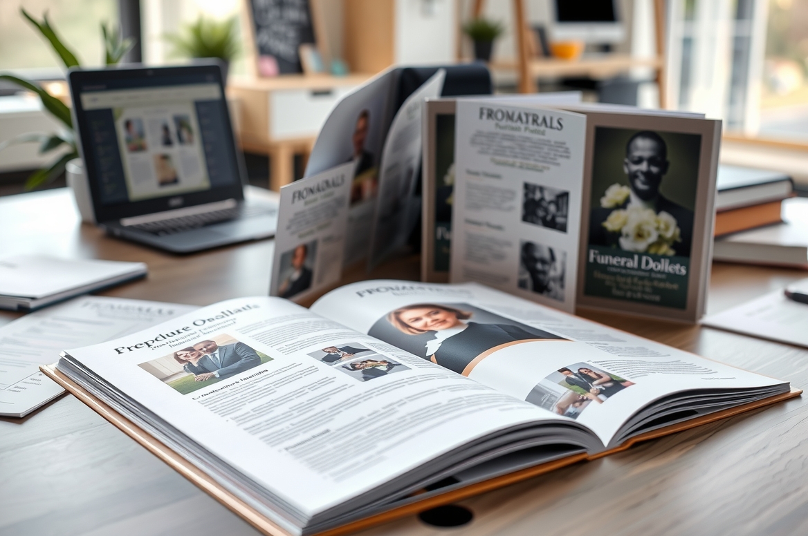 Preparation visual for Funeral Brochure Printing Guide