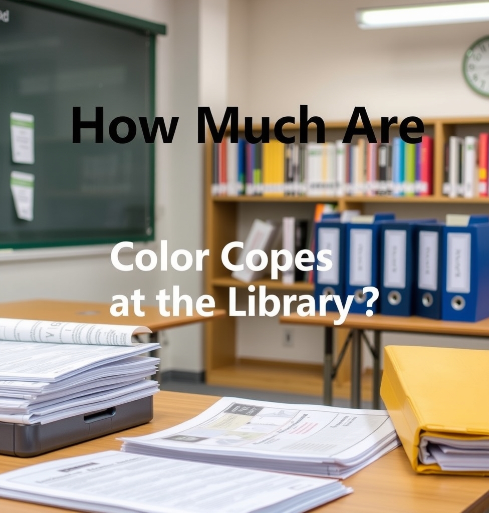 Evaluating the best How Much Are Color Copies at the Library Guide environment